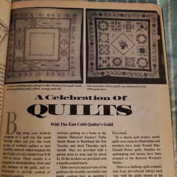 Country Quilts Magazine - 1990 Fall/Winter - Picture 5 of 8